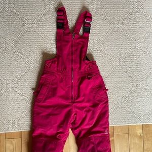 Lands End squall snowbibs